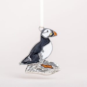 Puffin Pewter Ornament