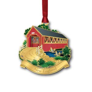 Covered Bridge New England Ornament
