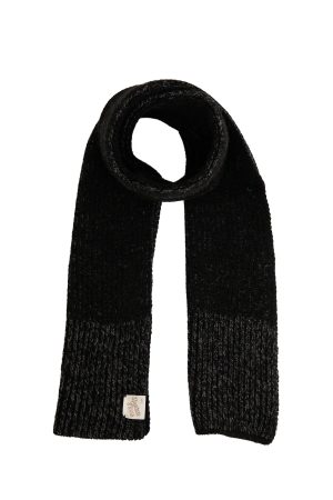 U.S. Ragg Wool Scarf – Black Melange