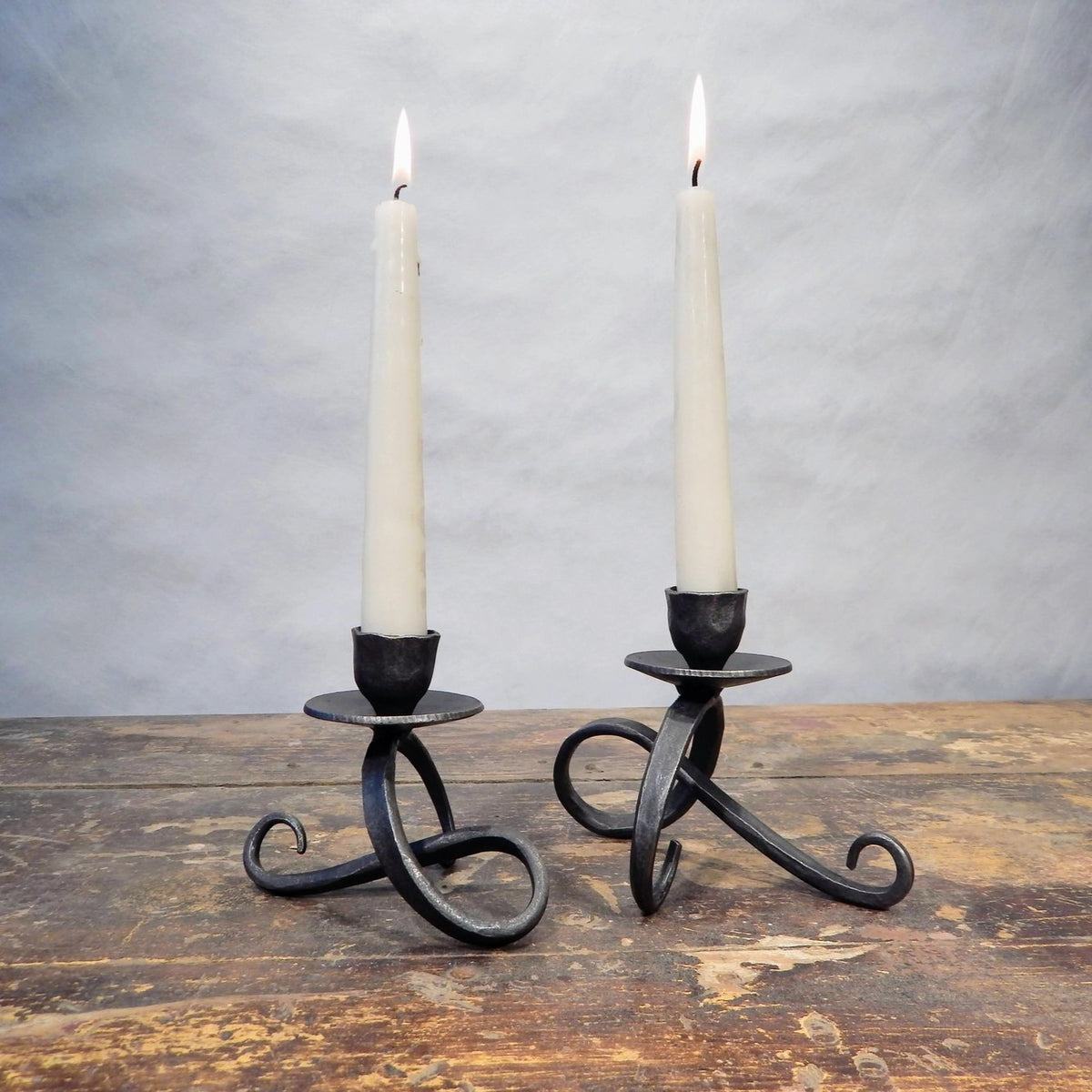 SculpturalCandleHolderPair